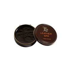 Bruno Magli Leather Spa | Men Leather Spa Luxury Wax Polish - Dark Brown