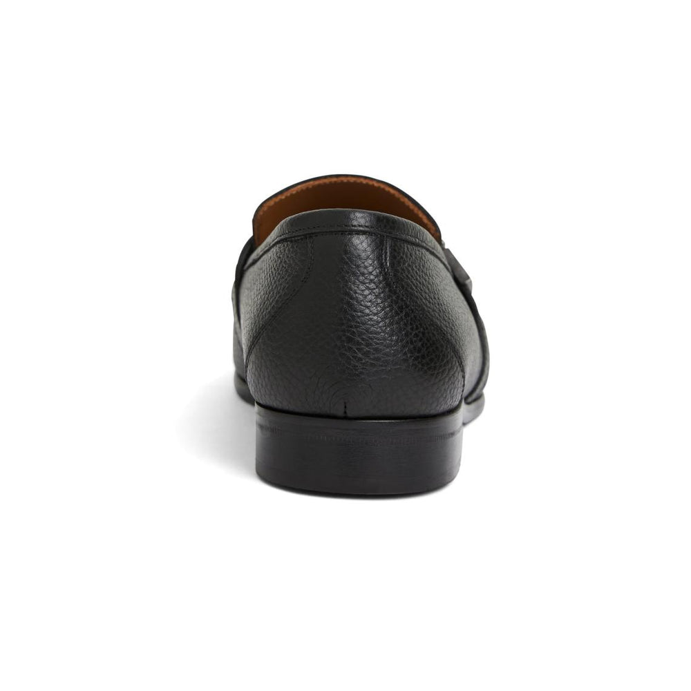 Bruno Magli Loafers &amp; Slip-ons | Men Arlo Slip On Side Bit Loafer Black Leather