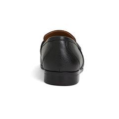 Bruno Magli Loafers &amp; Slip-ons | Men Arlo Slip On Side Bit Loafer Black Leather