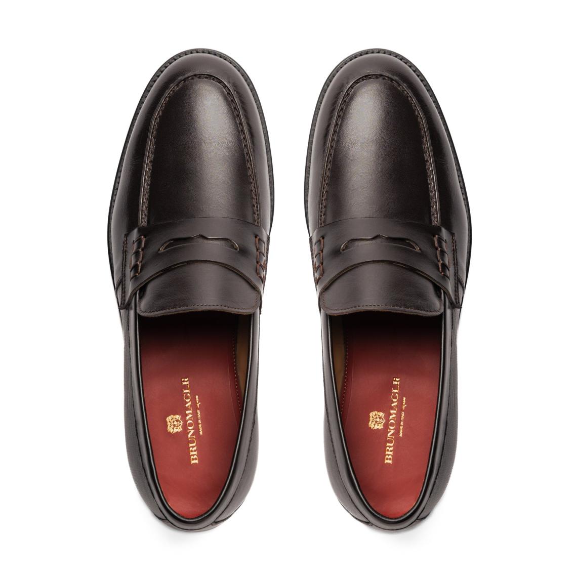 Bruno Magli Loafers &amp; Slip-ons | Men Carter Nappa Leather Loafer-Brown