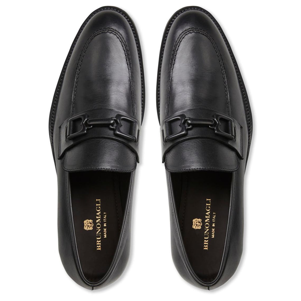 Bruno Magli Loafers &amp; Slip-ons | Men Corrado Bit Leather Loafer-Black