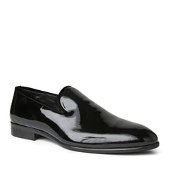 Bruno Magli Loafers &amp; Slip-ons | Men Danilo A-Line Patent Leather Smoking Slipper-Black