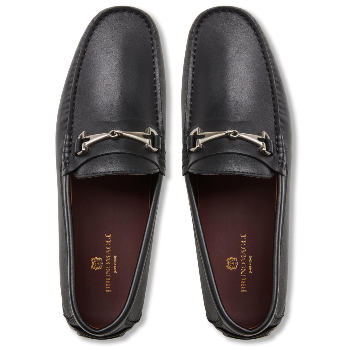 Bruno Magli Loafers &amp; Slip-ons | Men Darius Driving Leather Moccasin-Black