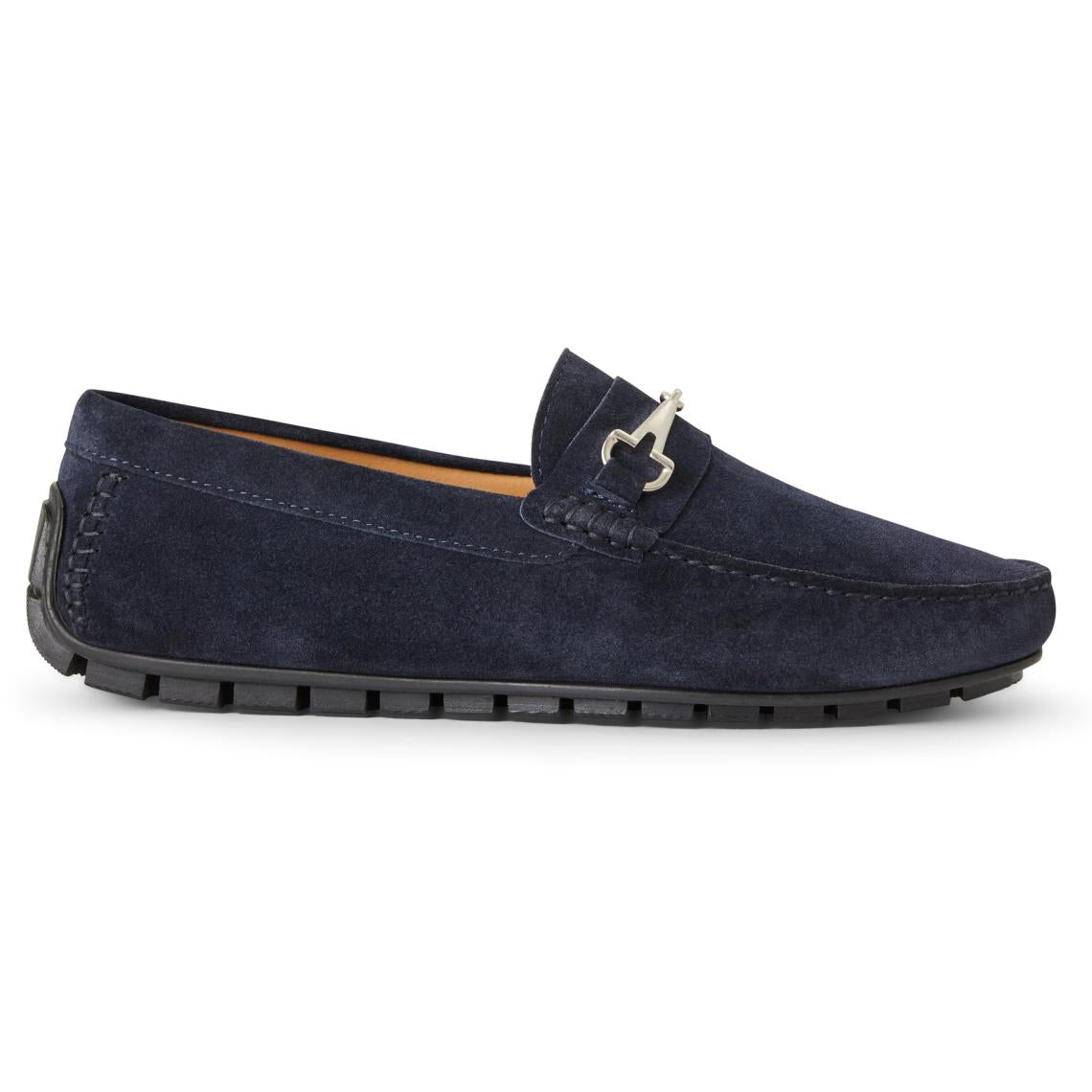Bruno Magli Loafers &amp; Slip-ons | Men Darius Driving Suede Moccasin-Navy