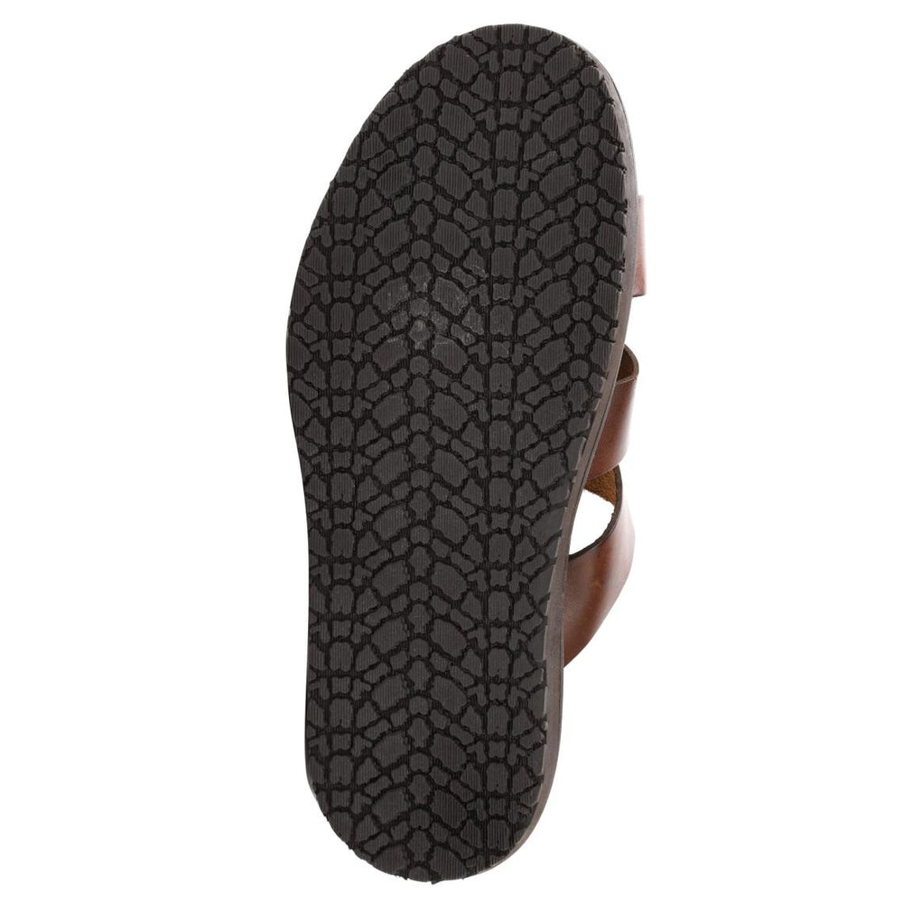 Bruno Magli Loafers &amp; Slip-ons | Men Empoli Leather Slide Sandal - Dark Brown