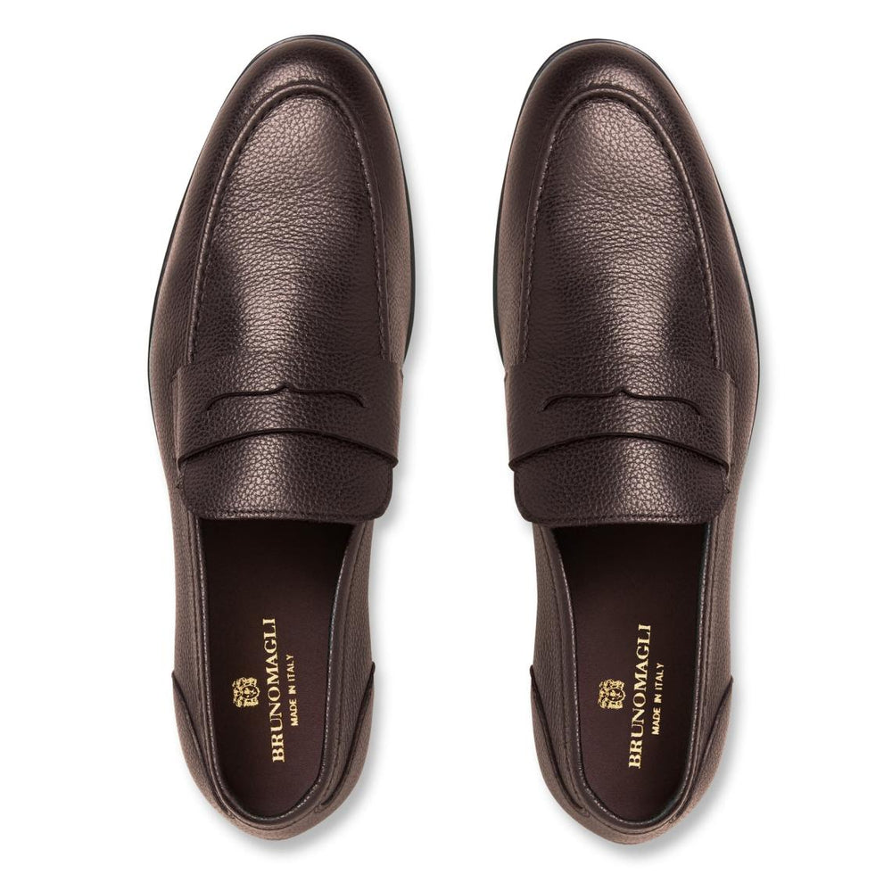 Bruno Magli Loafers &amp; Slip-ons | Men Lastra Slip On Leather Loafer-Brown