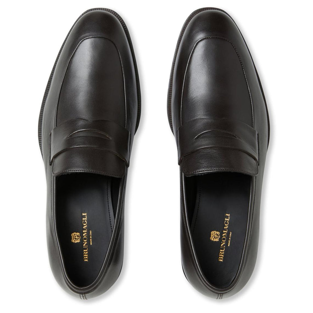 Bruno Magli Loafers &amp; Slip-ons | Men Maioco Slip On Loafer Dark Brown Leather
