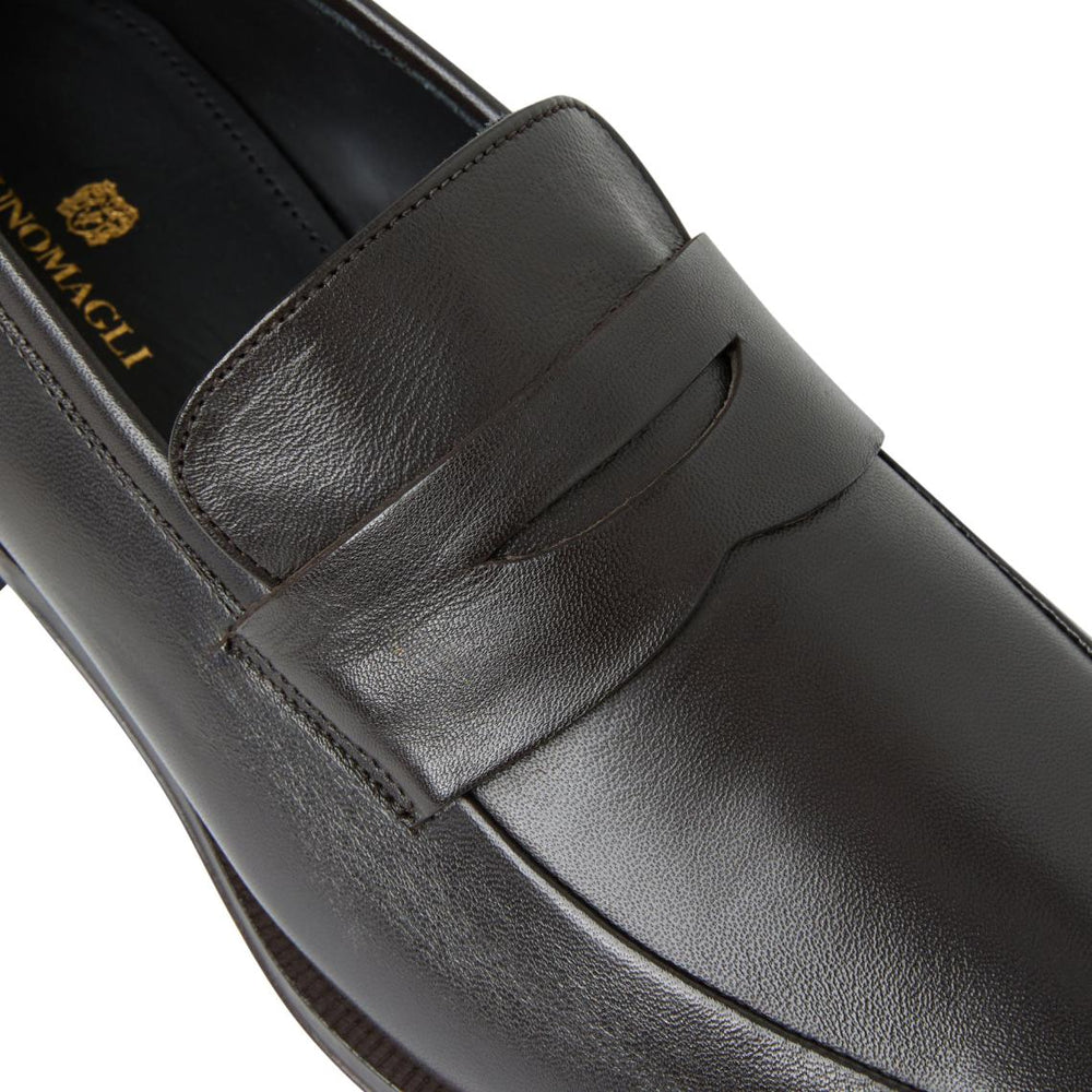 Bruno Magli Loafers &amp; Slip-ons | Men Maioco Slip On Loafer Dark Brown Leather