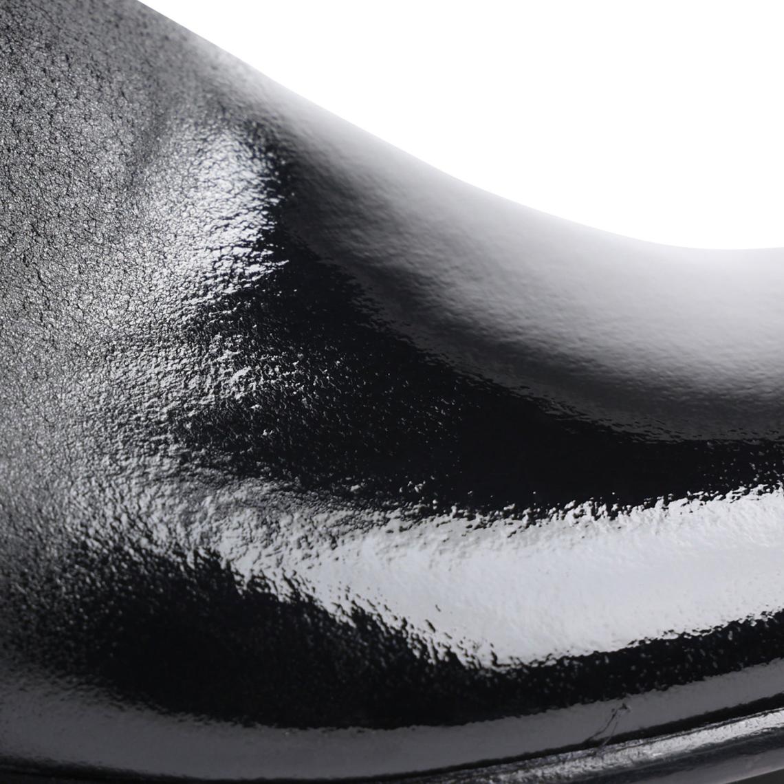 Bruno Magli Loafers &amp; Slip-ons | Men Monet A-Line Patent Suede Smoking Slipper - Black