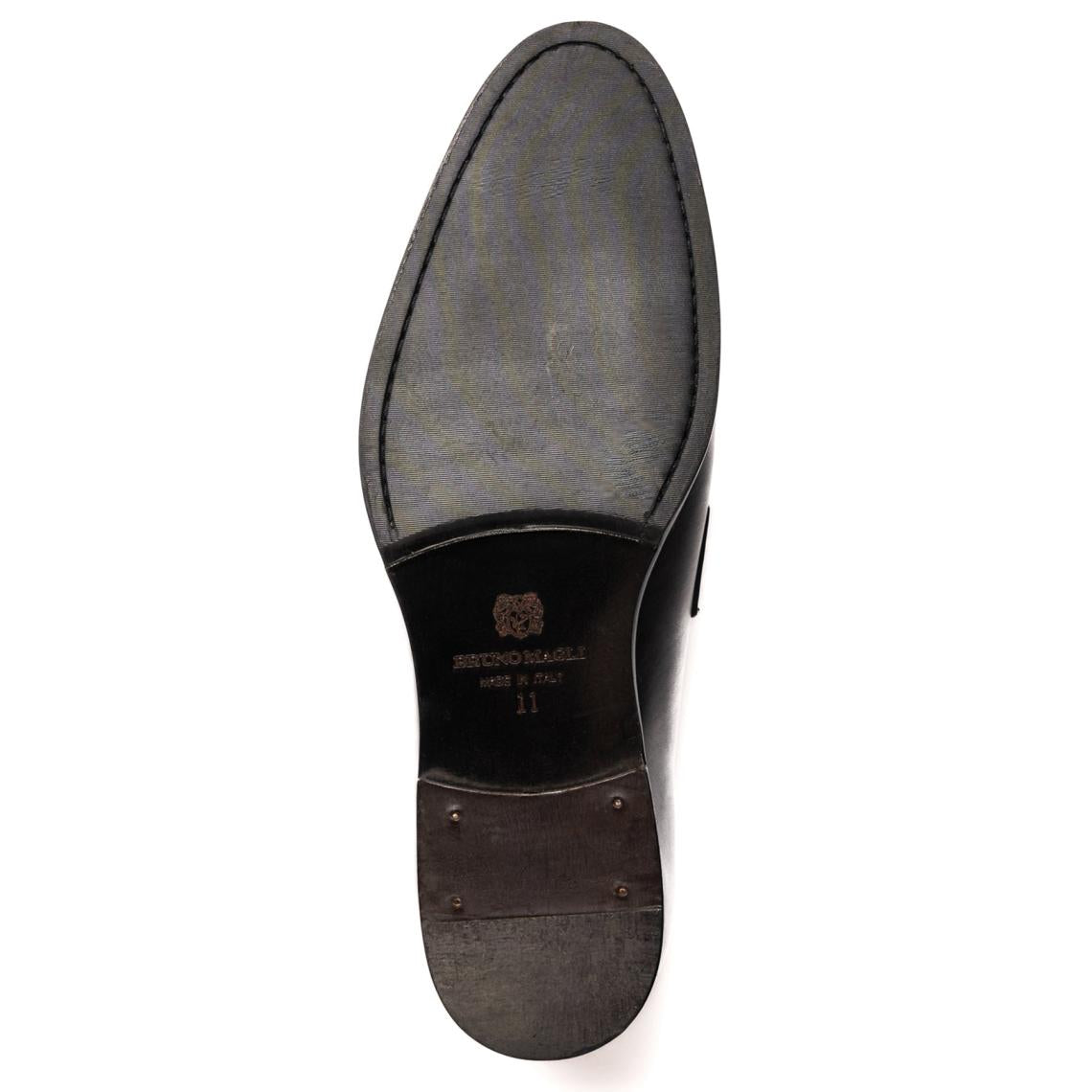 Bruno Magli Loafers &amp; Slip-ons | Men Payton Burnished Penny Loafer-Black