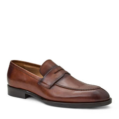 Bruno Magli Loafers &amp; Slip-ons | Men Payton Burnished Penny Loafer-Cognac