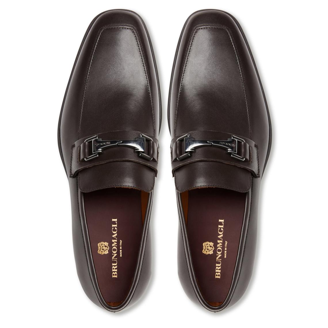 Bruno Magli Loafers &amp; Slip-ons | Men Raging Bit Leather Loafer-Brown