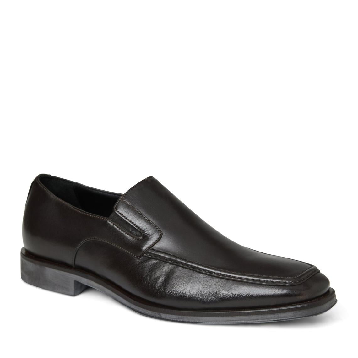 Bruno Magli Loafers &amp; Slip-ons | Men Raging Leather Slip-on - Dark Brown Leather