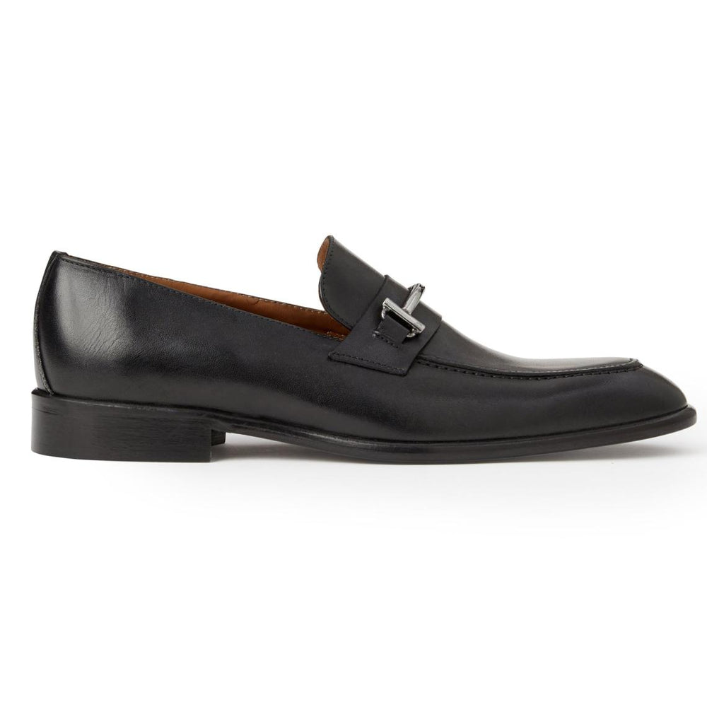 Bruno Magli Loafers &amp; Slip-ons | Men Sante Double Gore Classic Bit Leather Loafer-Black