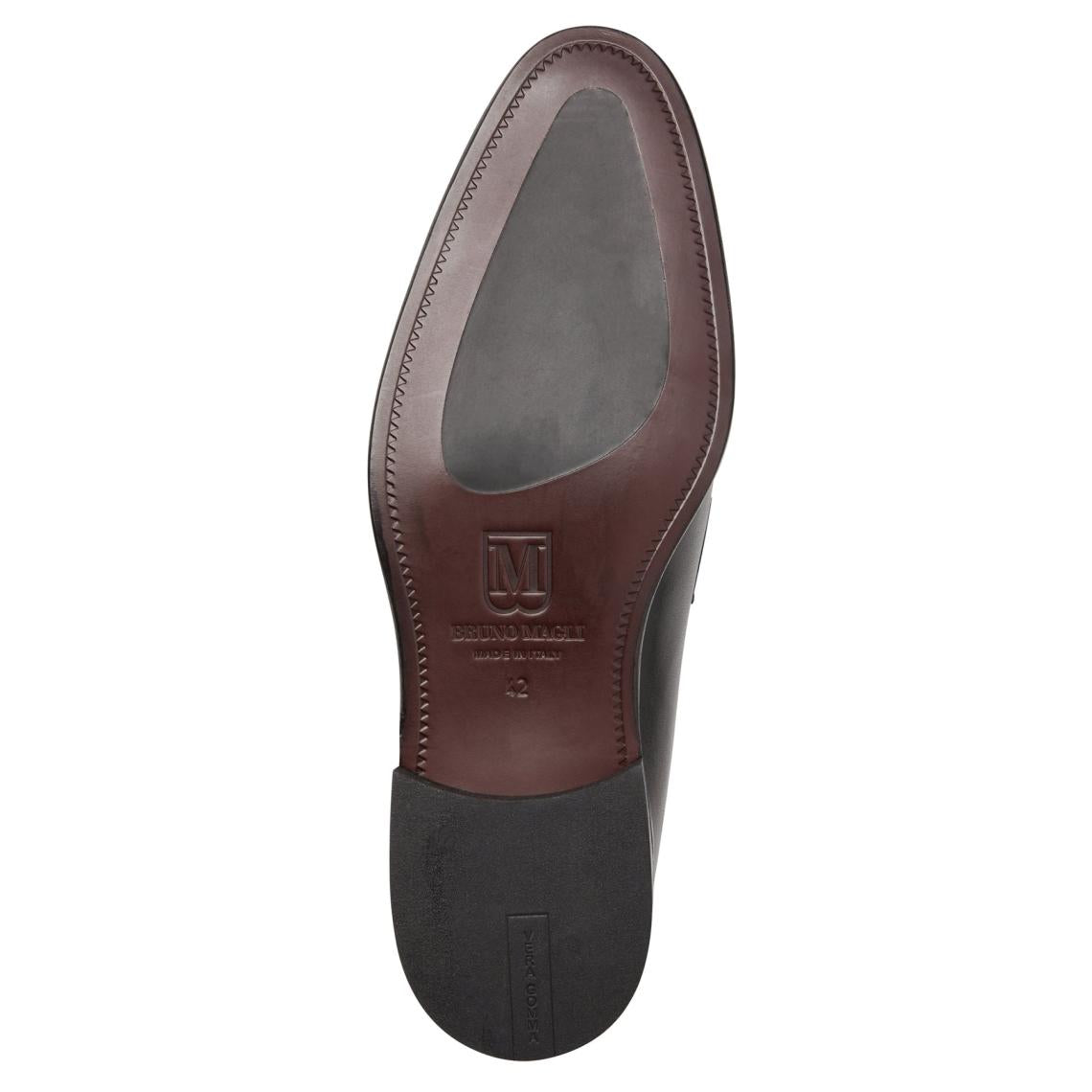 Bruno Magli Loafers &amp; Slip-ons | Men Sante Double Gore Classic Bit Leather Loafer-Black