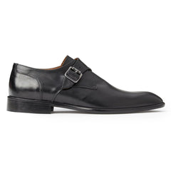 Bruno Magli Loafers &amp; Slip-ons | Men Solero Classic Leather Single Monk Strap-Black
