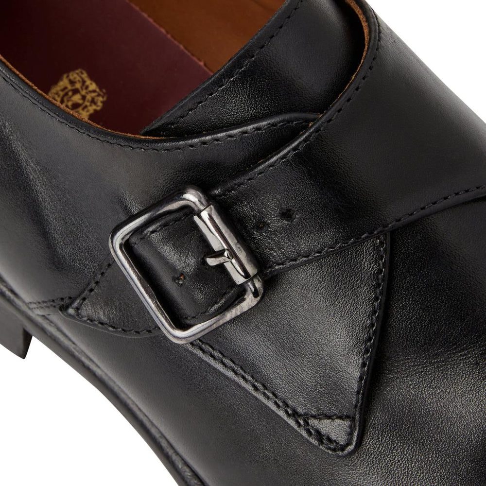 Bruno Magli Loafers &amp; Slip-ons | Men Solero Classic Leather Single Monk Strap-Black