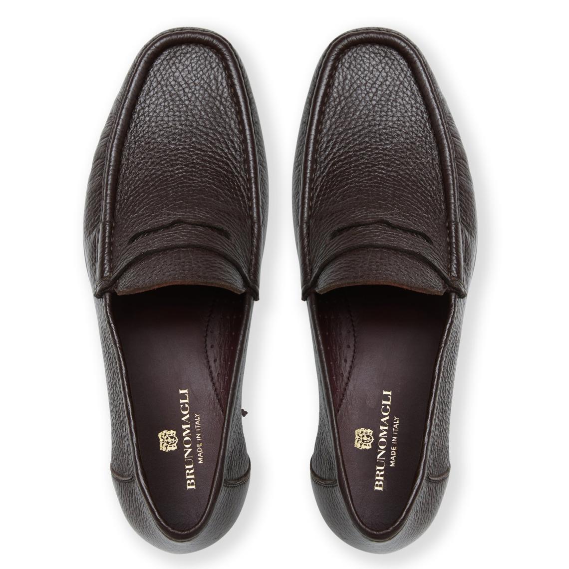 Bruno Magli Loafers &amp; Slip-ons | Men Tonio Slip On Loafer Brown Cervo Leather