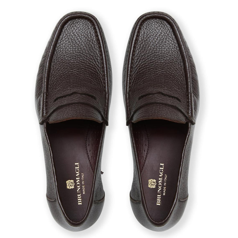 Bruno Magli Loafers &amp; Slip-ons | Men Tonio Slip On Loafer Brown Cervo Leather