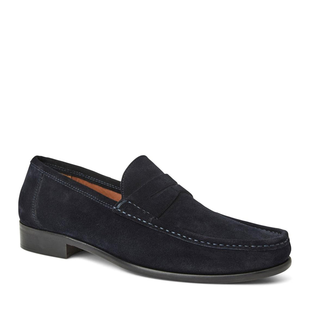 Bruno Magli Loafers &amp; Slip-ons | Men Tonio Slip On Loafer- Navy Suede