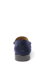 Bruno Magli Loafers &amp; Slip-ons | Men Trieste Classic Leather Moccasin - Navy Suede