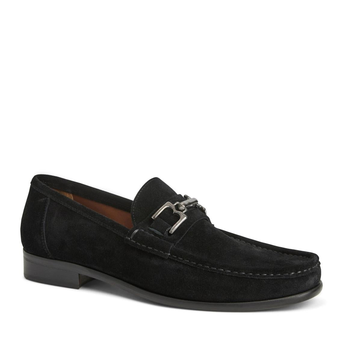 Bruno Magli Loafers &amp; Slip-ons | Men Trieste Classic Suede Loafer- Black Suede
