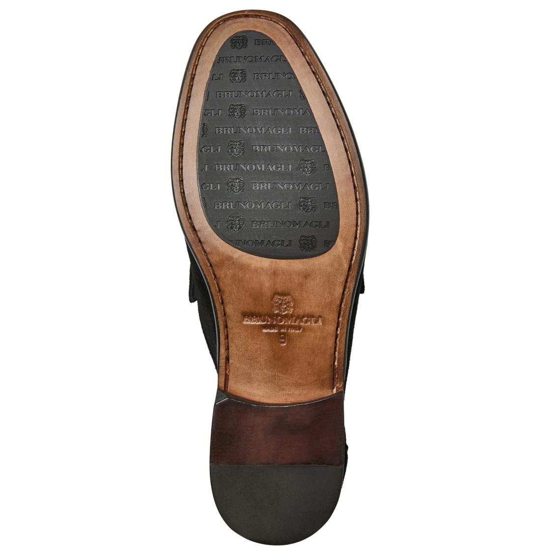 Bruno Magli Loafers &amp; Slip-ons | Men Trieste Classic Suede Loafer- Black Suede