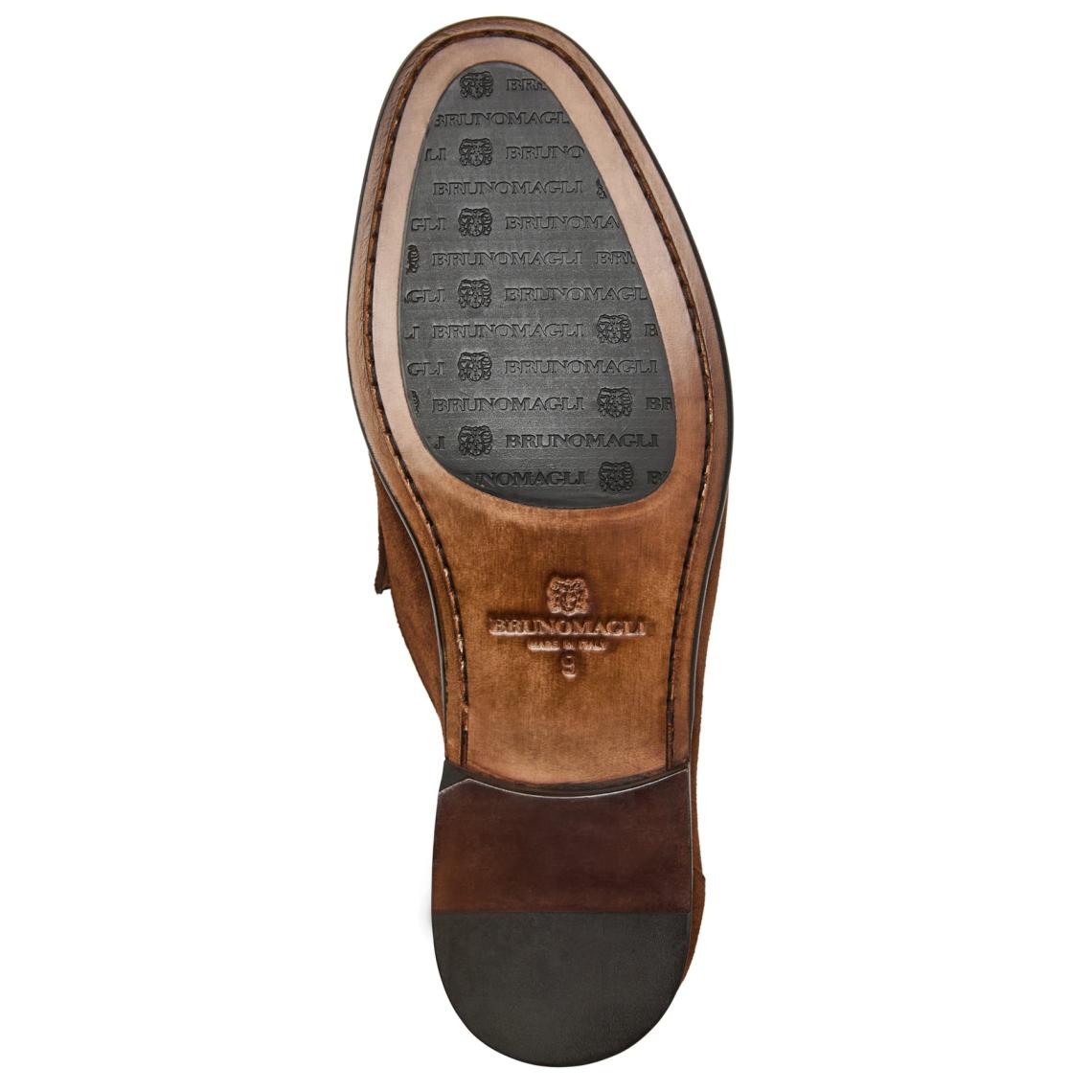Bruno Magli Loafers &amp; Slip-ons | Men Trieste Classic Suede Loafer- Cognac