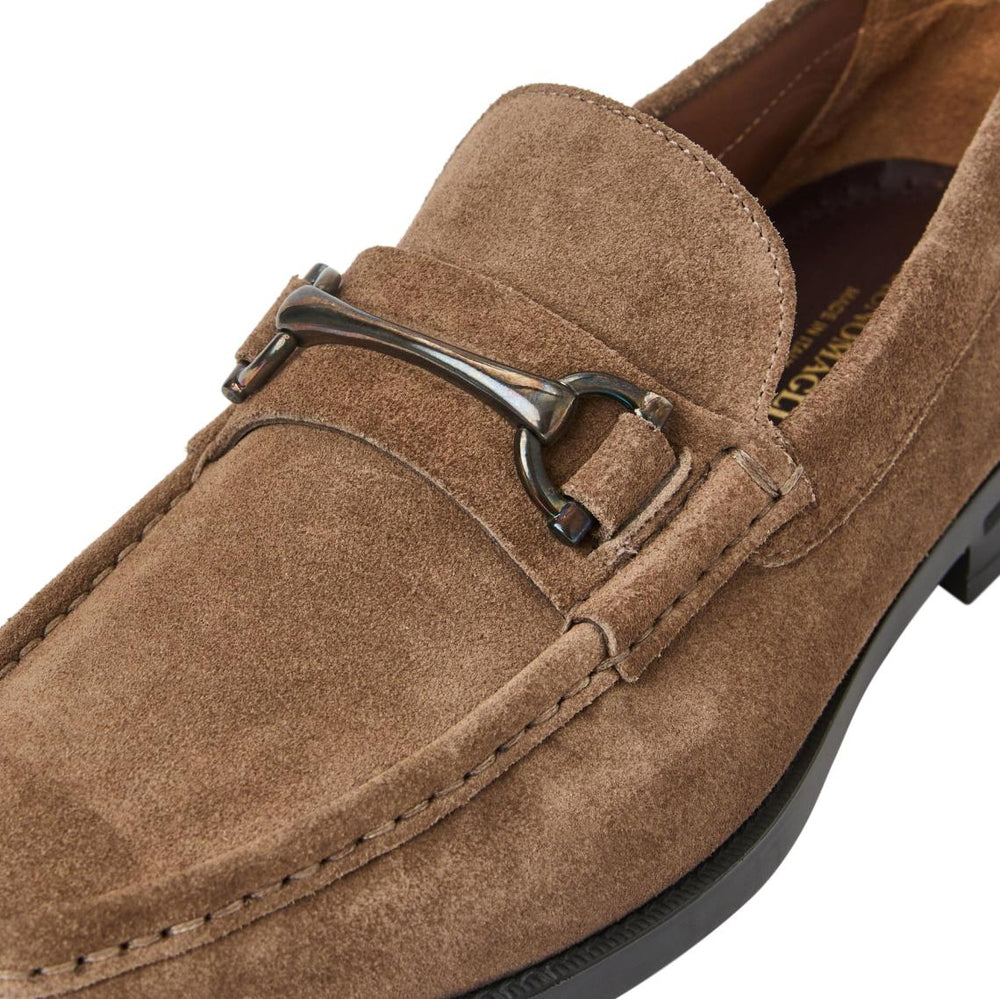 Bruno Magli Loafers &amp; Slip-ons | Men Veneto Bit Slip On Loafer-Taupe Suede