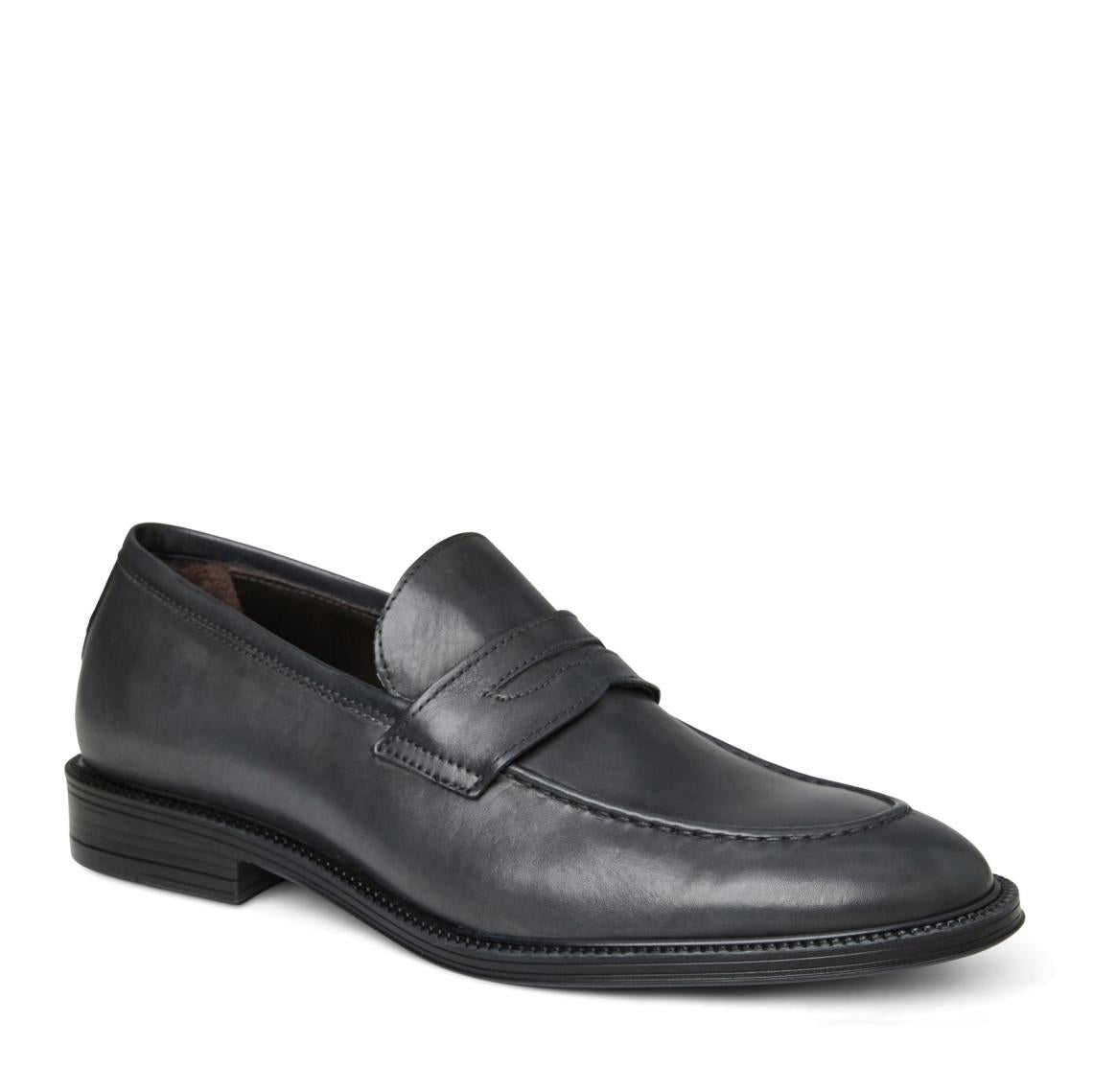 Bruno Magli M BY BRUNO MAGLI | Men Dorzano Leather Loafer - Grey