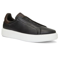 Bruno Magli M BY BRUNO MAGLI | Men Lisbon Casual Moccasin Black Leather