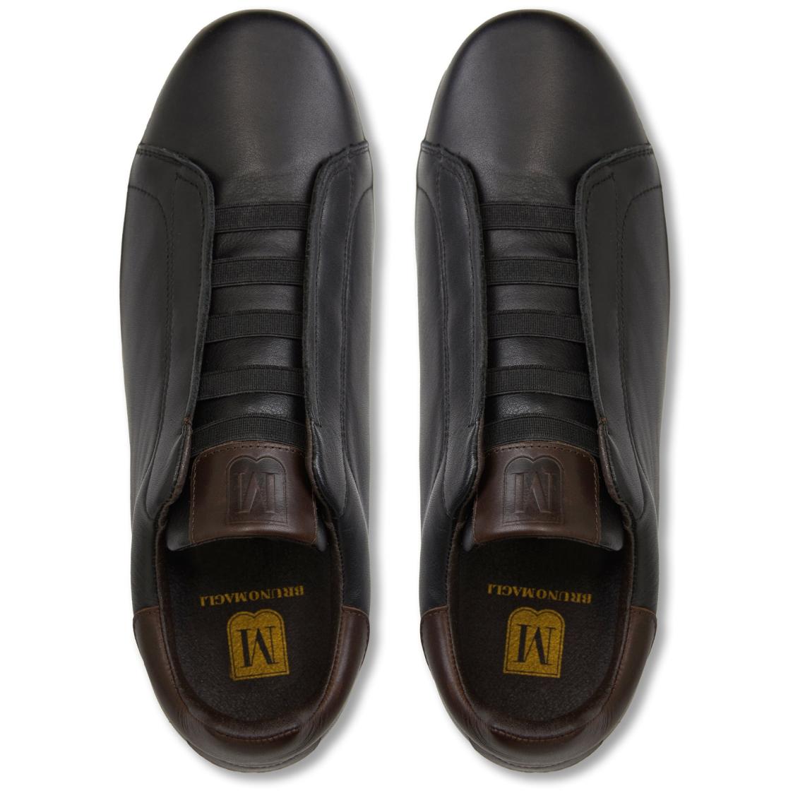 Bruno Magli M BY BRUNO MAGLI | Men Lisbon Casual Moccasin Black Leather