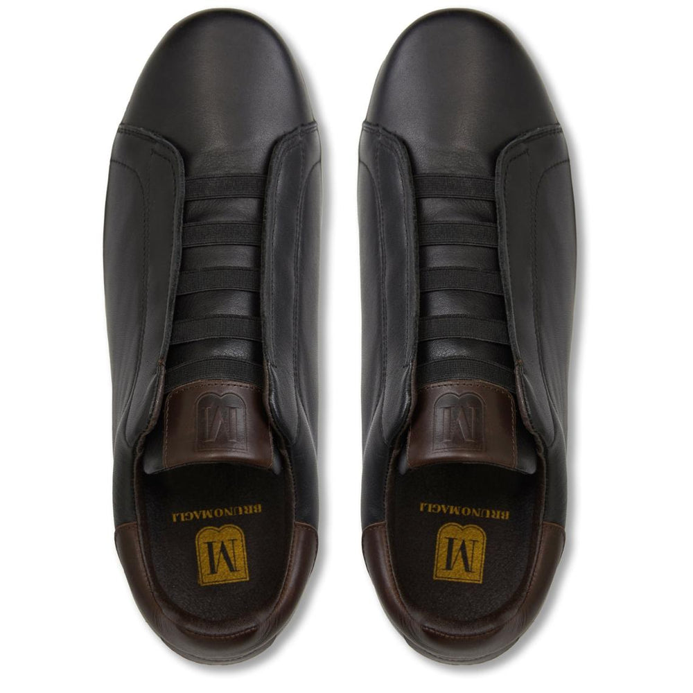 Bruno Magli M BY BRUNO MAGLI | Men Lisbon Casual Moccasin Black Leather