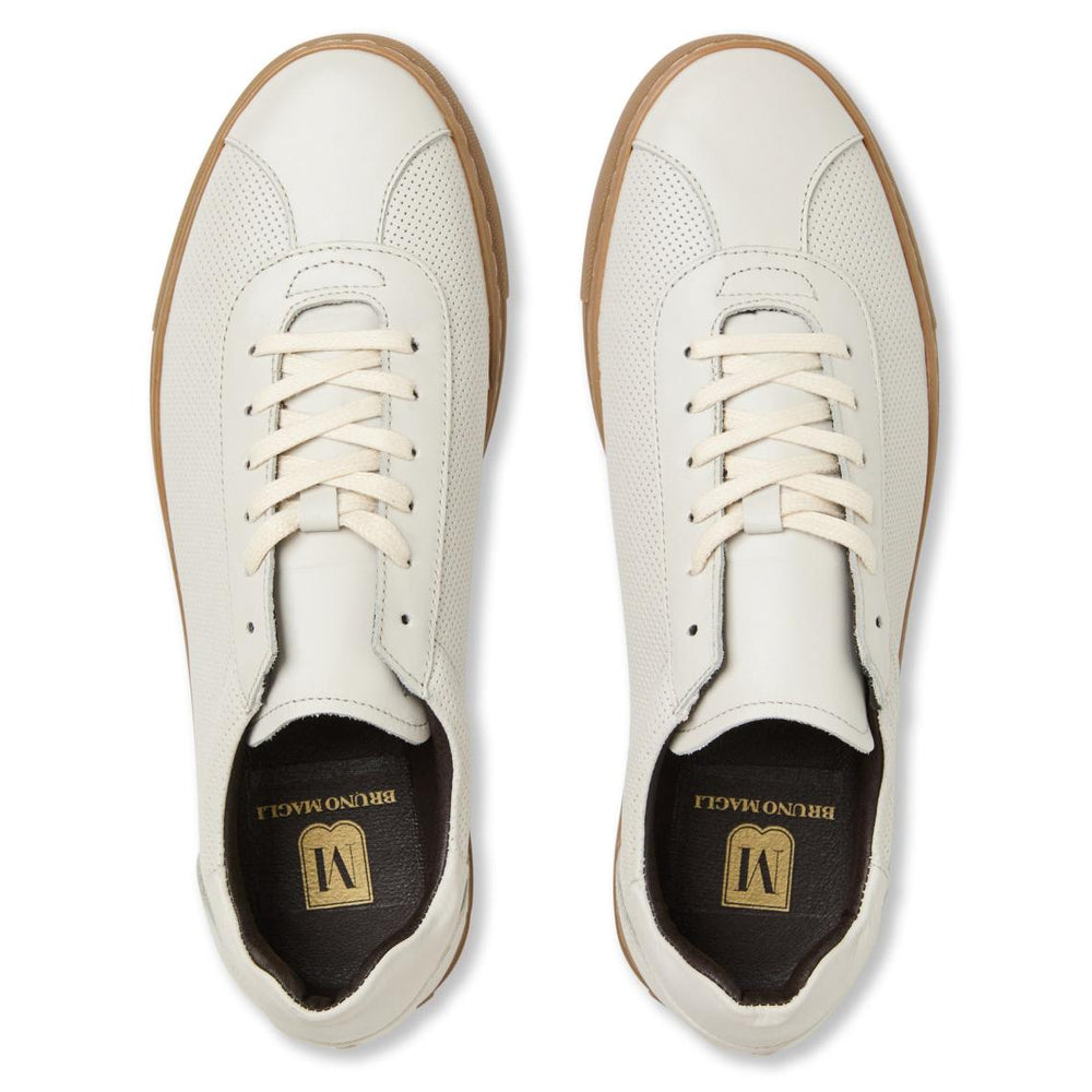 Bruno Magli M BY BRUNO MAGLI | Men Nate Leather Sneaker - Off White