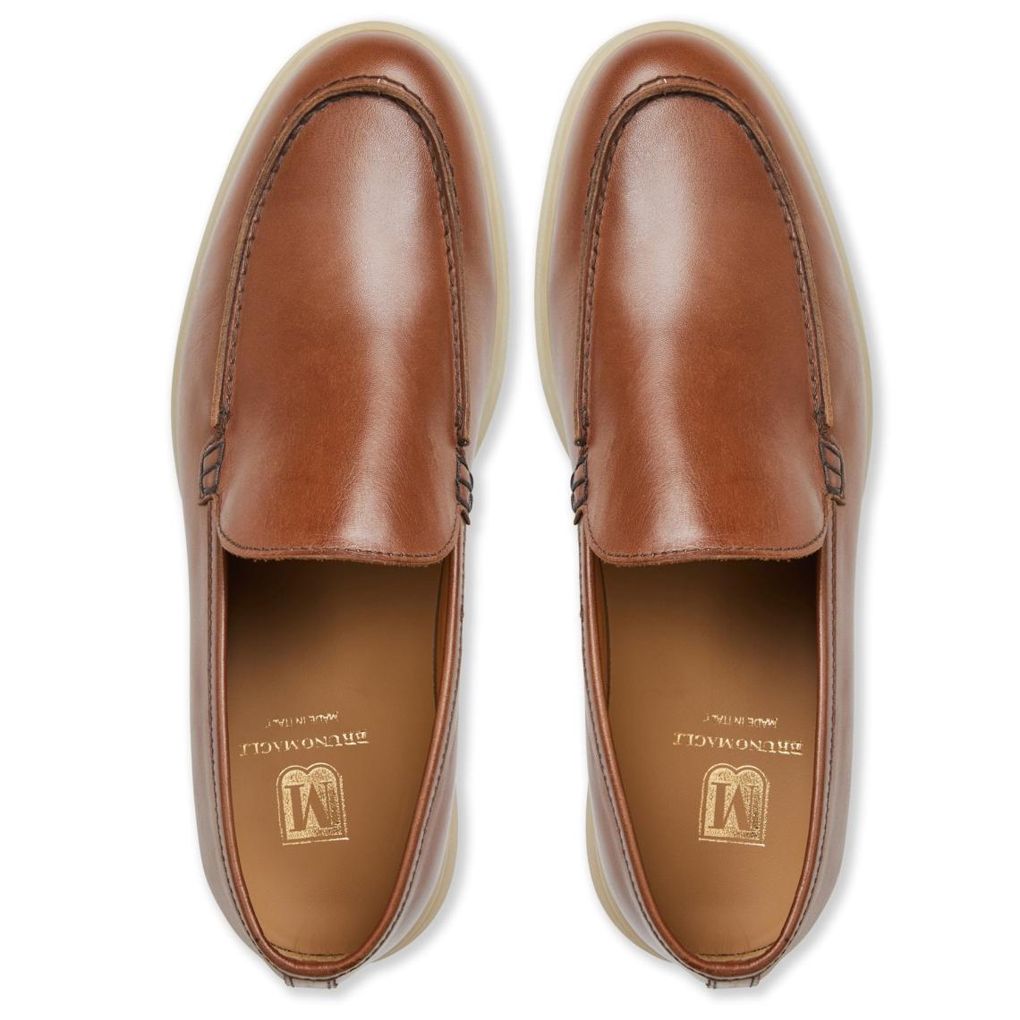 Bruno Magli M BY BRUNO MAGLI | Men Primo Casual Slip On Loafer Cognac Leather