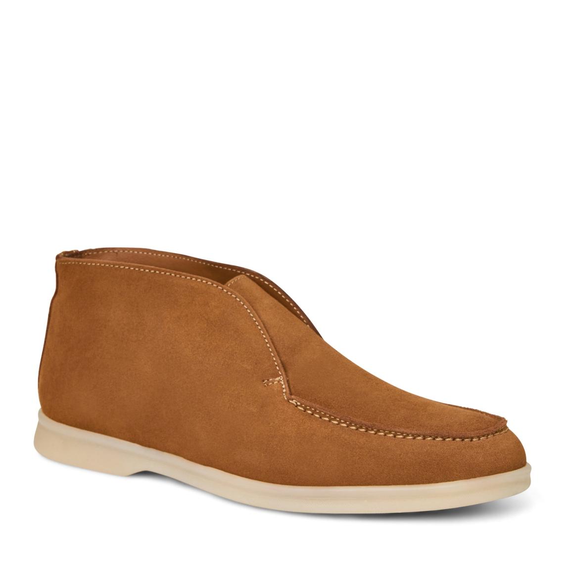Bruno Magli M BY BRUNO MAGLI | Men Primo Hi Chukka - Cognac Suede M By Bruno Magli