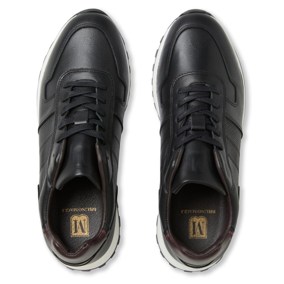 Bruno Magli M BY BRUNO MAGLI | Men Sesto Casual Moccasin Black Leather