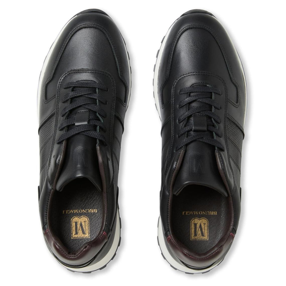 Bruno Magli M BY BRUNO MAGLI | Men Sesto Casual Moccasin Black Leather