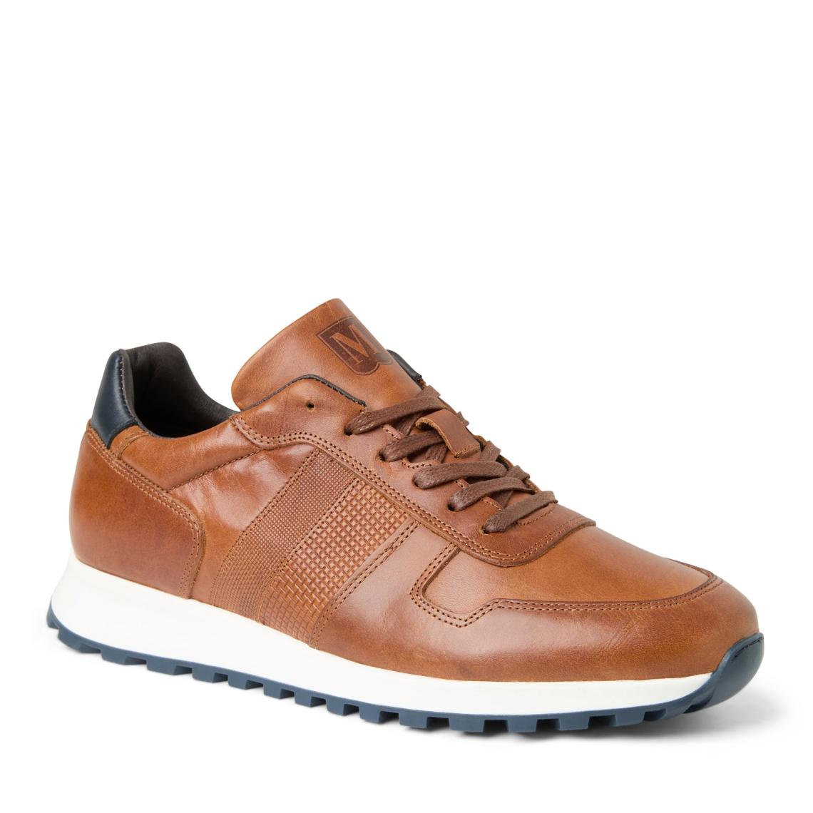 Bruno Magli M BY BRUNO MAGLI | Men Sesto Casual Moccasin Cognac Leather