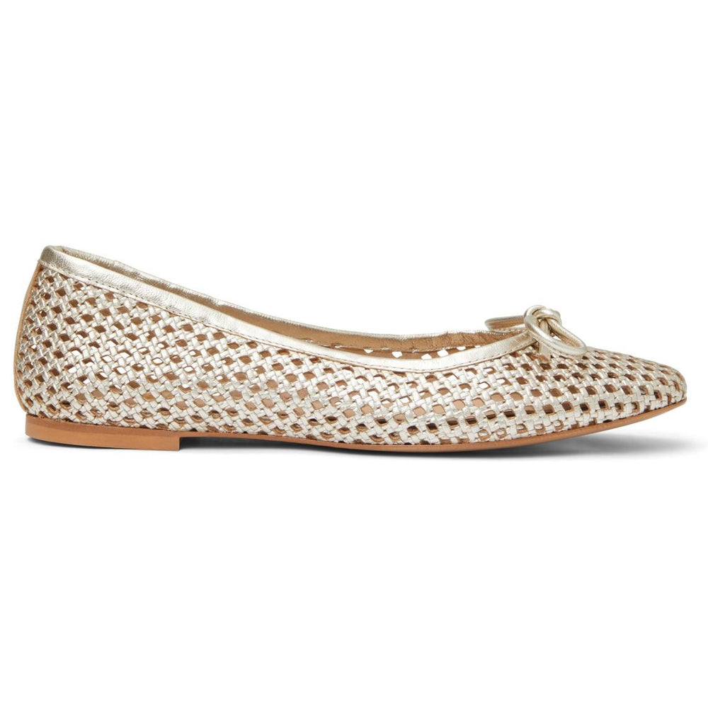 Bruno Magli M BY BRUNO MAGLI | Women JANINA GOLD Ballet Flat