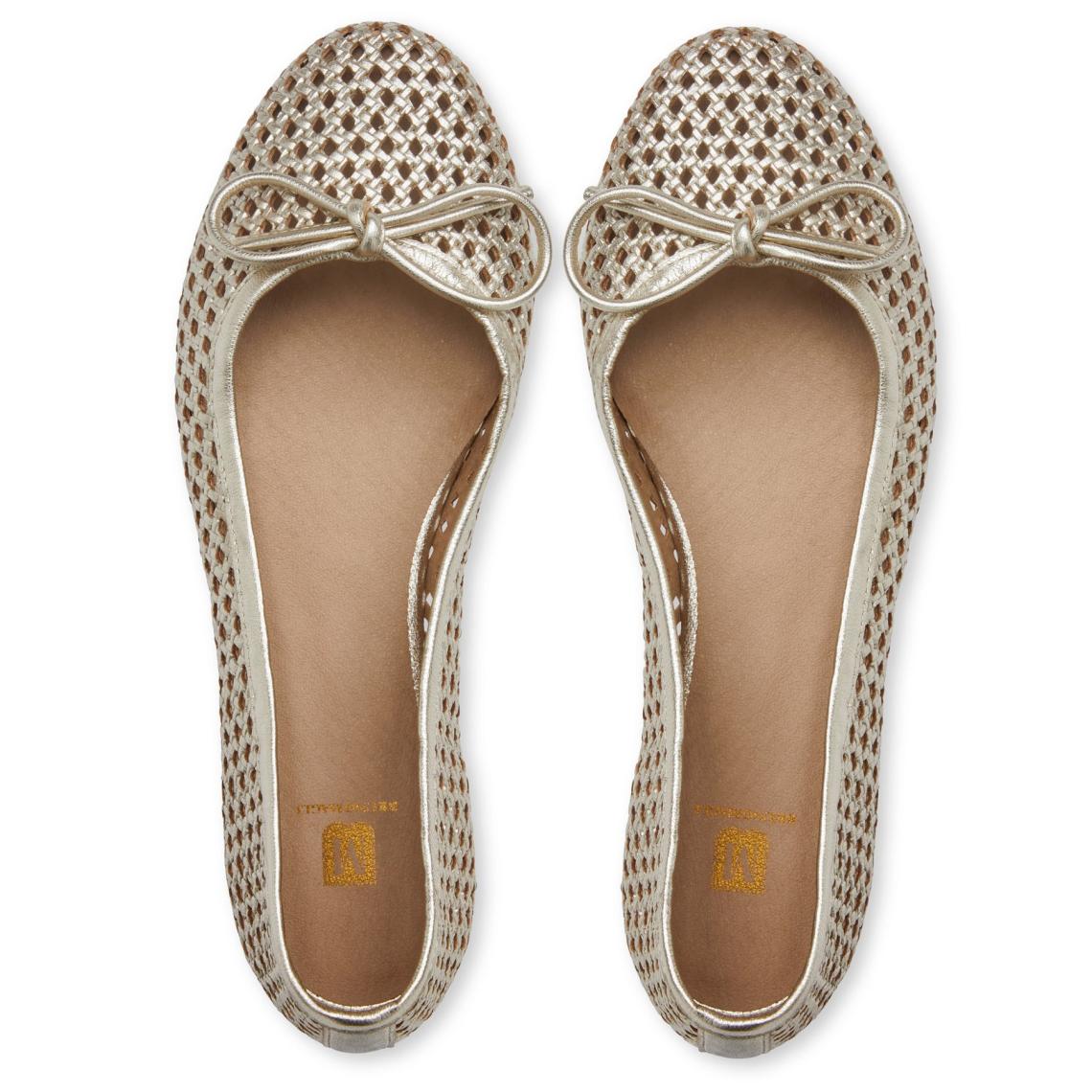 Bruno Magli M BY BRUNO MAGLI | Women JANINA GOLD Ballet Flat