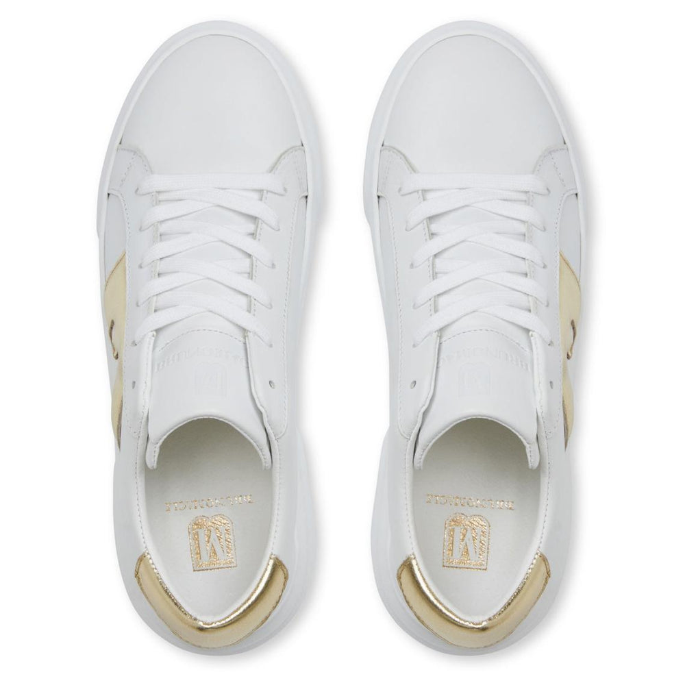 Bruno Magli M BY BRUNO MAGLI | Women KALI WHITE/GOLD Sneaker
