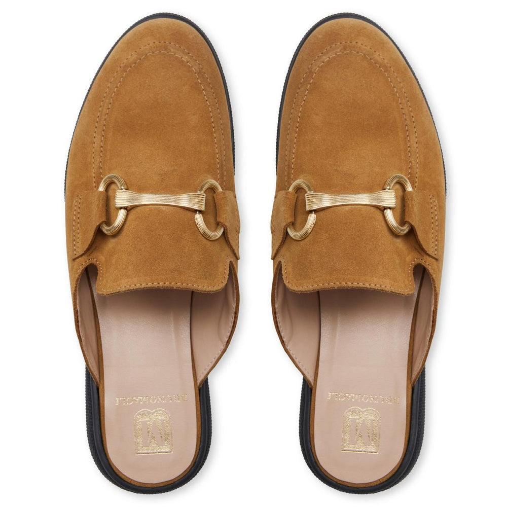 Bruno Magli M BY BRUNO MAGLI | Women NIZZA COGNAC SUEDE Mule