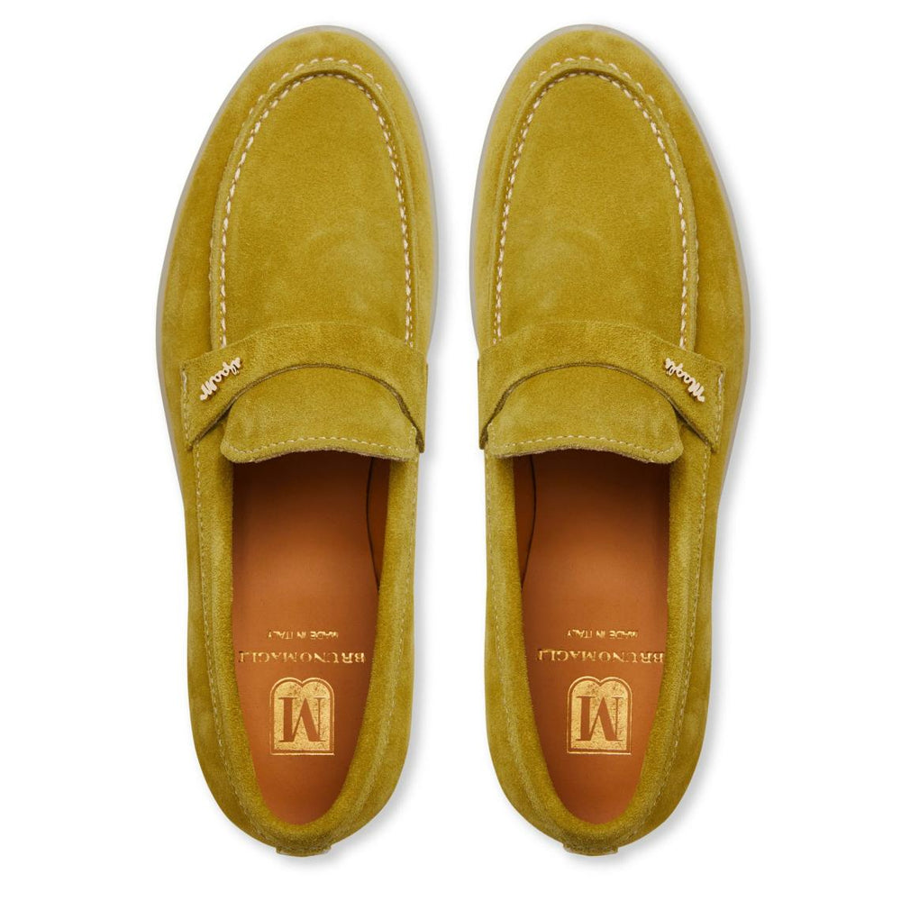 Bruno Magli M BY BRUNO MAGLI | Women PRISCILLA AVOCADO GREEN SUEDE Loafer