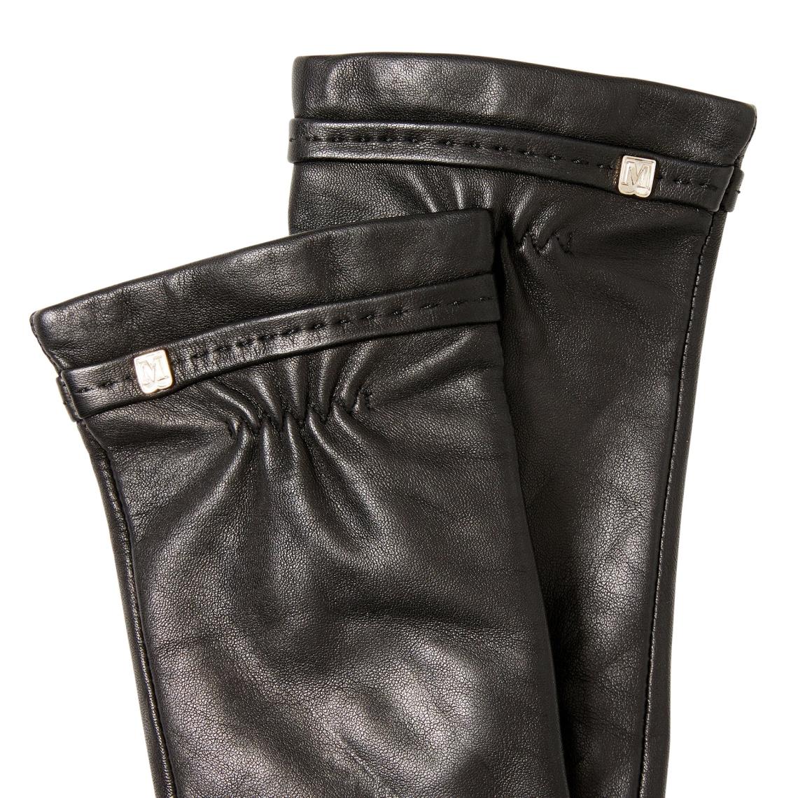 Bruno Magli Men's Cold Weather | Men/Women CLASSIC LEATHER GLOVE-BLACK
