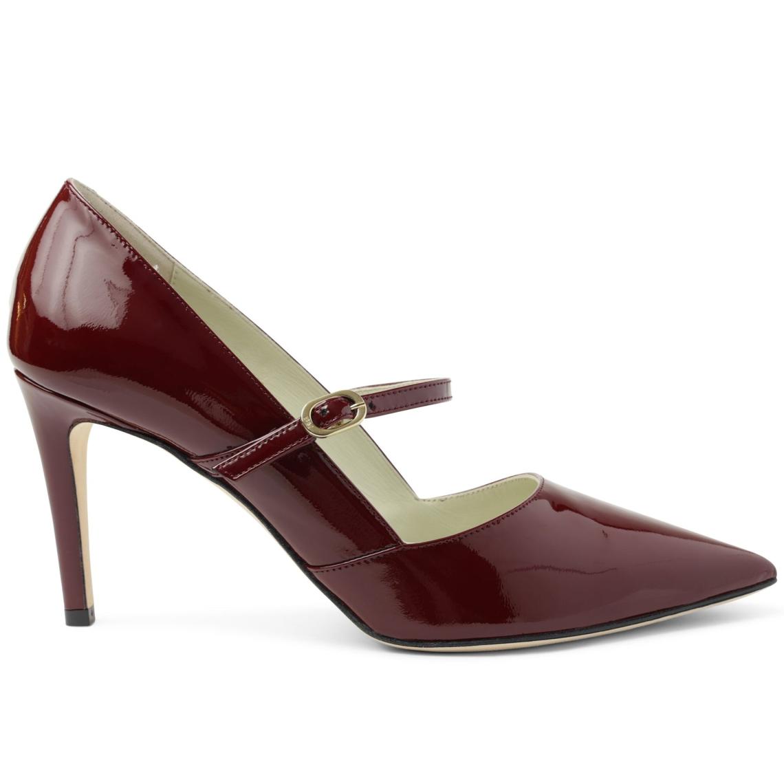 Bruno Magli Pumps | Women Gemma Mary-Jane Leather Pump - Bordeaux Patent
