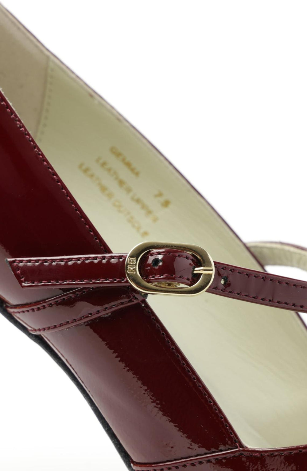 Bruno Magli Pumps | Women Gemma Mary-Jane Leather Pump - Bordeaux Patent