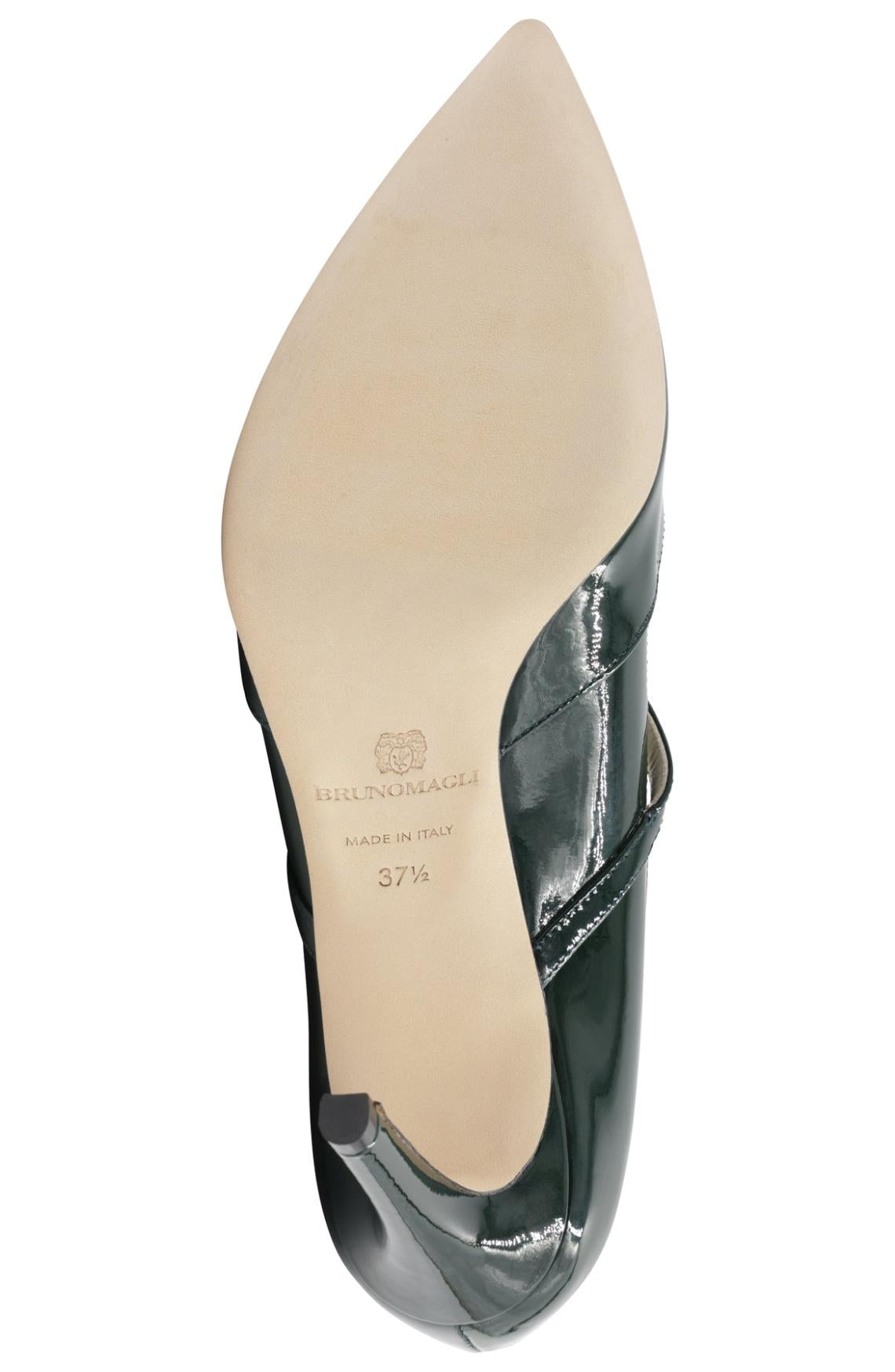 Bruno Magli Pumps | Women Gemma Mary-Jane Leather Pump - Emerald Patent