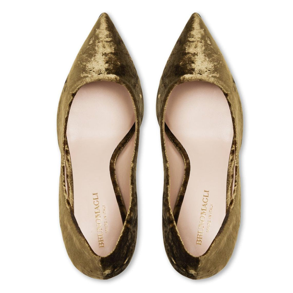 Bruno Magli Pumps | Women Telma Pointed Toe Pump- Olive Velvet