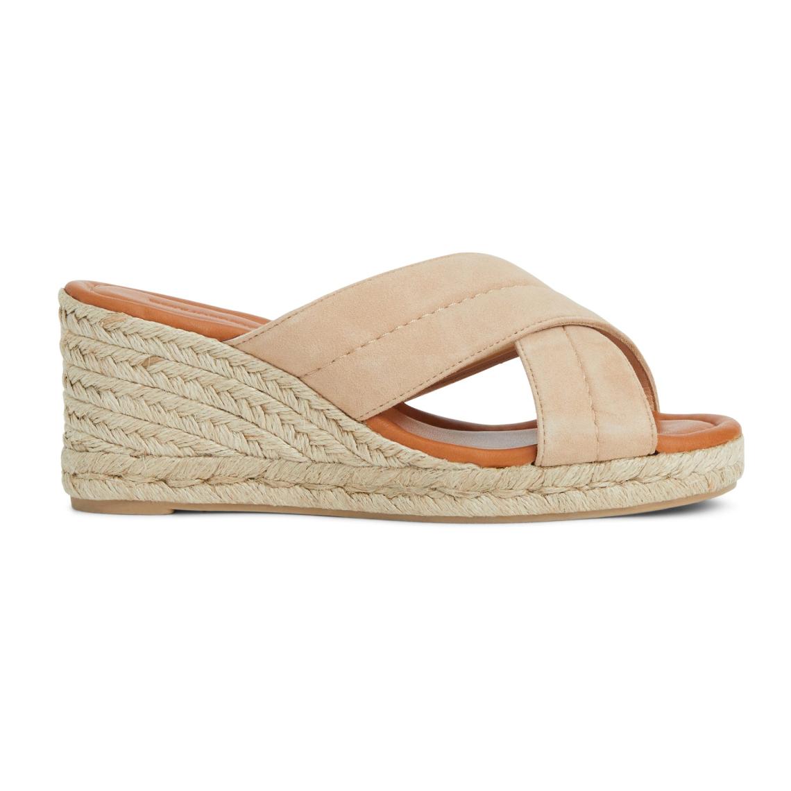 Bruno Magli Sandals &amp; Slides | Women EVA Wedge Heel SAND SUEDE